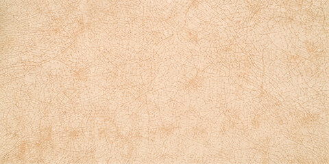 Fototapeta premium A vintage brown kraft paper texture features a rough textured surface with a grunge beige pattern on an empty aged cardboard backdrop