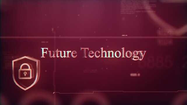 Future Technology Modern Futuristic Digital Background