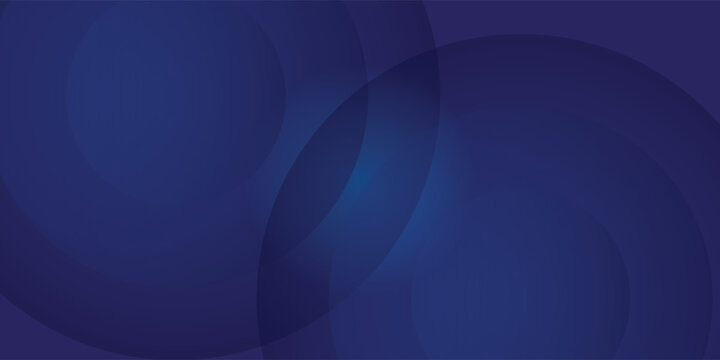Abstract dark blue backround with circles. Vector illustration
