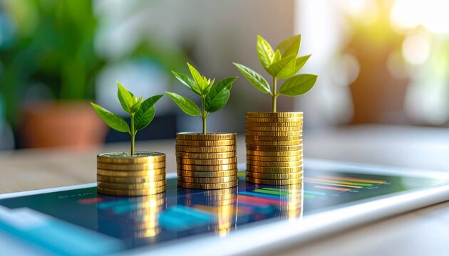 Time is money - Investment growth and financial planning concept. reward