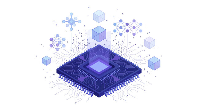 Central Processing Unit with Digital Network Connections.