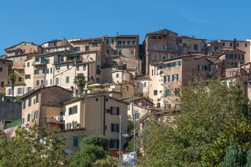 Obraz premium Typical Italian Residential Buildings