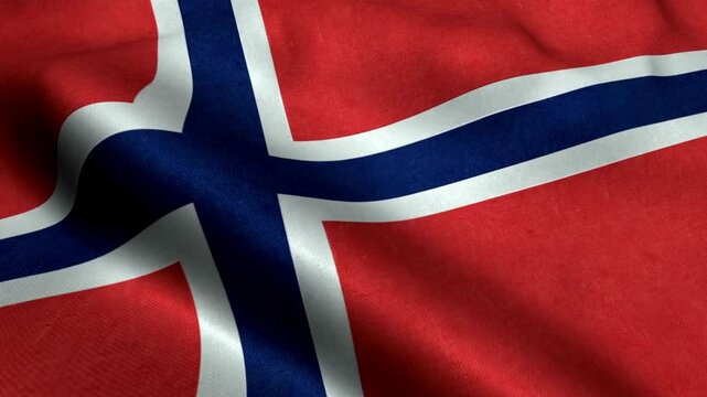 3d flag of norway