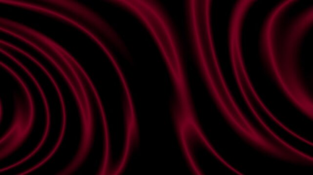 Dark red waves ripple against a black background animation