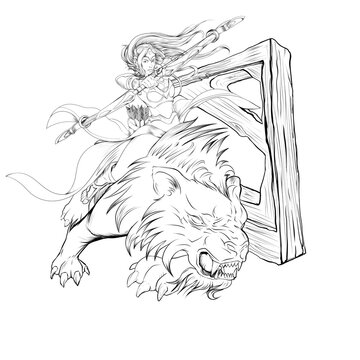 chracter dota 2 mirana