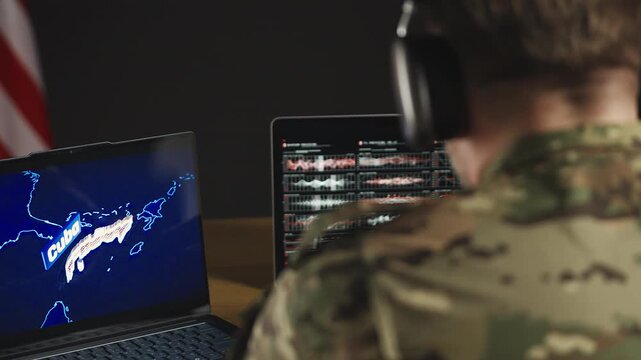 American intelligence officer coordinating Cuba operation in real time