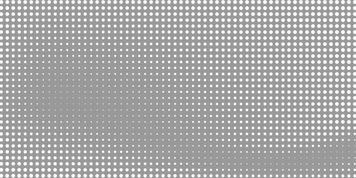Dots halftone white color pattern gradient texture whit technology digital background. Dots pop art comics with nature graphic design. dots background