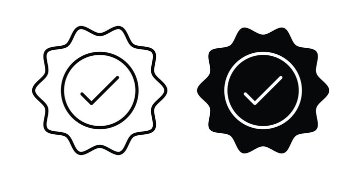 Advantage icon design. Black outline pictogram