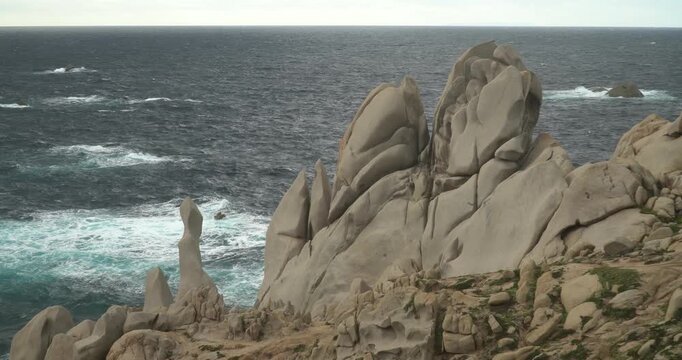 The Capo Testa peninsula in the far north of Sardinia, Italy.