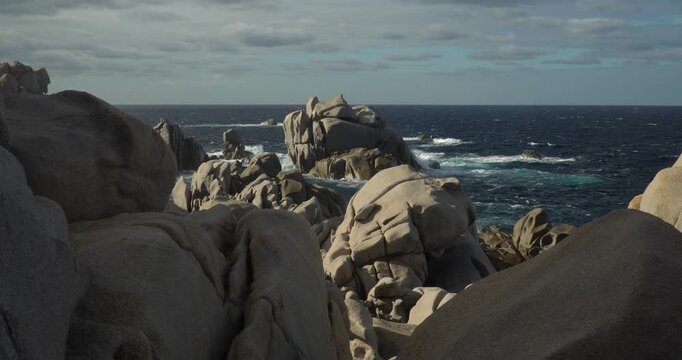 The Capo Testa peninsula in the far north of Sardinia, Italy.