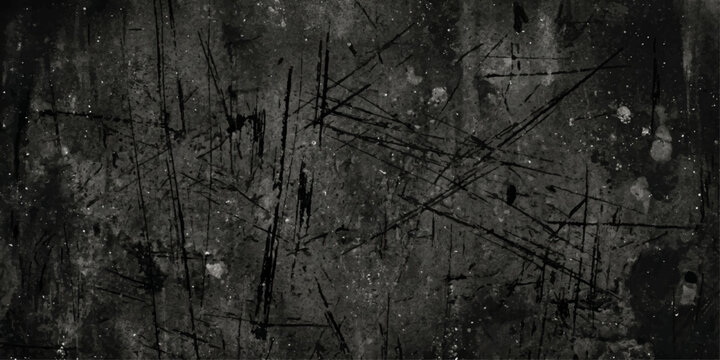 Aged dark brown wood texture with a grungy vintage surface featuring a rough scratched pattern and weathered antique material backdrop for a rustic design