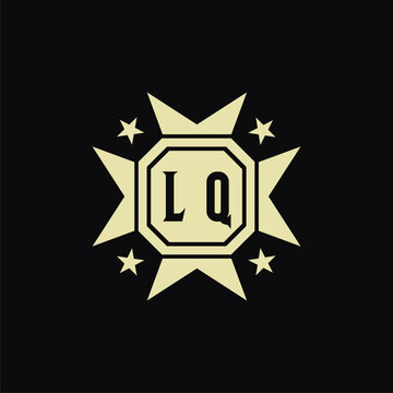 LQ initials on the star medallion style logo give a classy and enthusiastic impression.