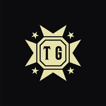 TG initials on the star medallion style logo give a classy and enthusiastic impression.