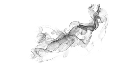 Naklejka premium Ink splatter forming abstract animal shape on white background