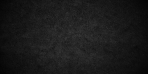 Fototapeta premium Dark black old wall paper grunge background. black blackboard and chalkboard texture. Dark black concrete wall texture element vintage grunge charcoal paint rough, distress backdrop background.