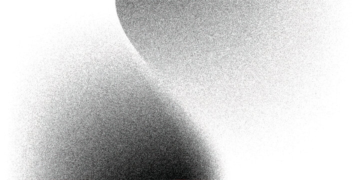 black overlay monochrome grungy sandy texture on white background, vector image modern