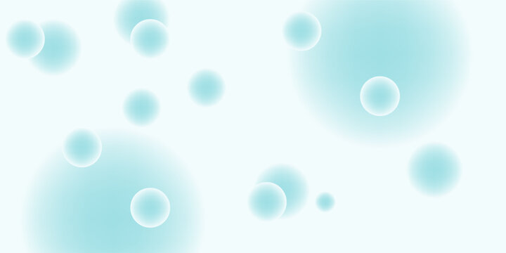 3D ball abstract Background. Soft Gradient with minimal bounce ball with shadow and light effect. Realistic 3d bubble background.
