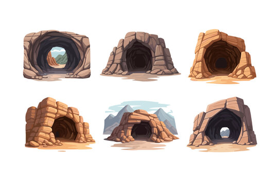 Collection of Cave Entrances