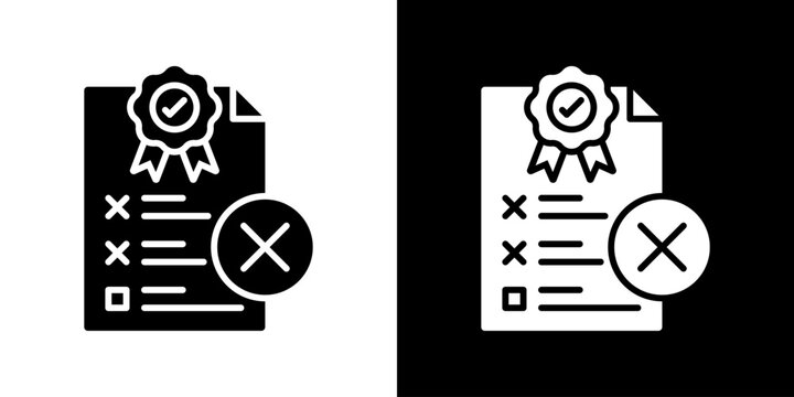 Failure Icon Set Multiple Style Collection