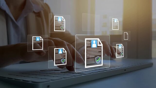 Employee certification and selection process documents, recruitment approval, workforce management, human resources evaluation, hiring procedure, business compliance and career qualification.