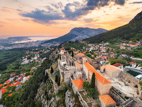 Fortress of Klis in Split, Croatia