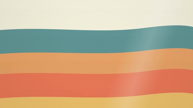 Abstract Wavy Background with Soft Pastel Colors for Creative Design and Motion Projects