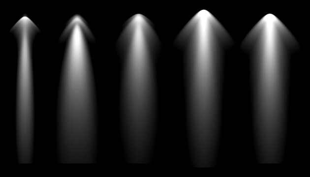 Abstract Spotlight Light Effect for Modern Design Projects