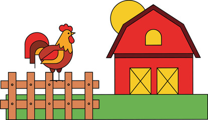 rooster and hen © MstMinara