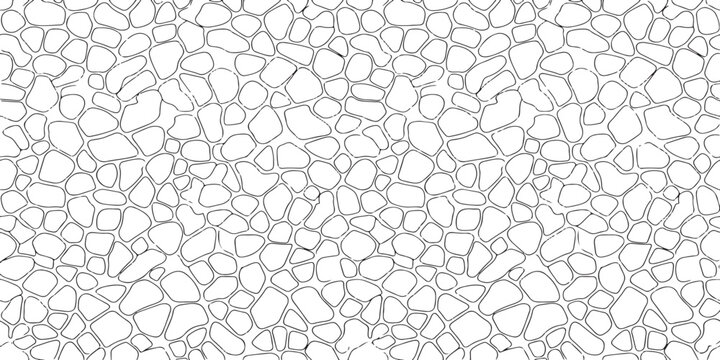 Soil Chart on line art design on white background. 
