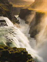 Fototapeta premium Pristine Wilderness and Plunging Waters of Victoria Falls