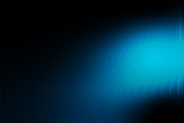 Fototapeta premium Abstract blue gradient background with radial lines and dark shadow