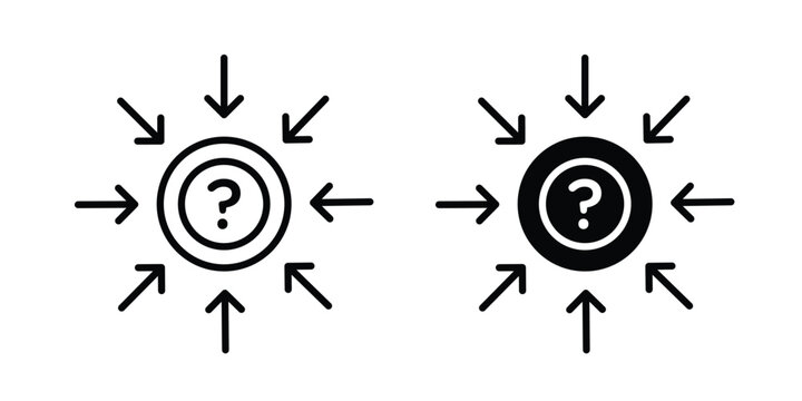 Comprehensible icon and symbol series vector illustration