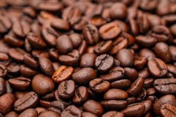 Fototapeta premium coffee beans background