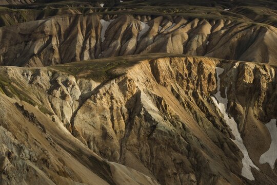 Rhyolite Mountains, Landmannalaugar, Fjallabak, Icelandic Highlands, Iceland