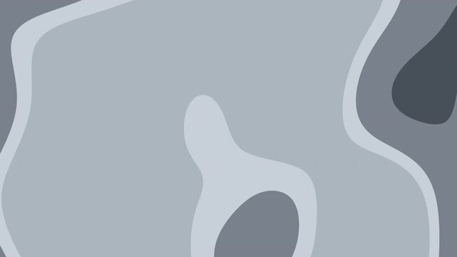 Abstract grey fluid background designed with smooth 3d rendering of metallic liquid waves for contemporary digital wallpapers
