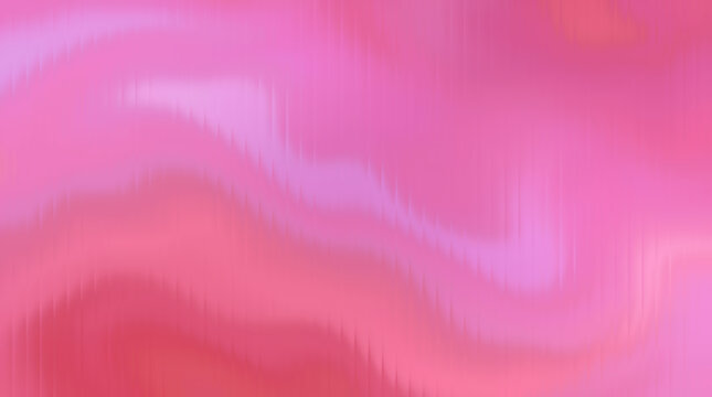 Abstract pink background with wavy shapes and gradient effect