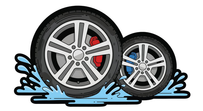 Tires and Wheels for Vehicles.