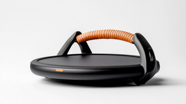 Compact rebounder mini trampoline featuring a modern design and sturdy handle, providing low impact cardio workouts and active fun for home fitness routines and wellness programs