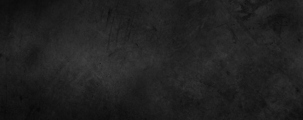 Fototapeta premium Dark grey textured concrete wall grunge black background