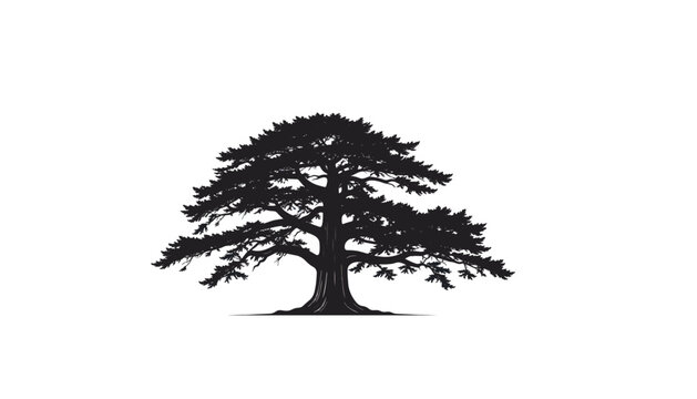 Black Redwood Tree