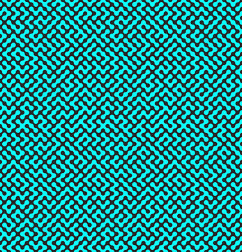Blue cyber seamless vector pattern. Abstract wallpaper. Navy honeycomb pattern backdrop. Vector modern business, science, healthcare, medicine, technology, presentation background