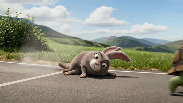 The Tortoise and the Hare Race
