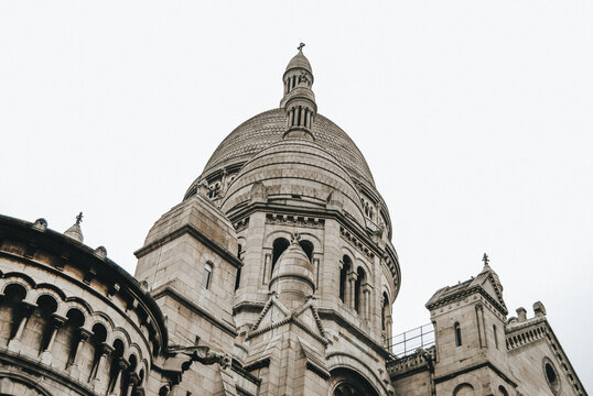 Architectural grandeur of a Parisian monument