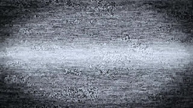 Intense Retro TV Glitch and Static Overlay with Analog Noise and Digital Signal Distortion