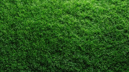 Fototapeta premium A vibrant, lush green artificial grass texture with subtle shading and natural appearance