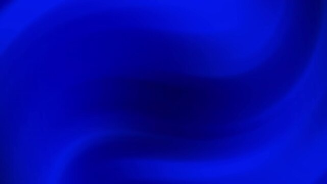 Deep blue atmospheric scene with electric cobalt tones and serene flowing light effects