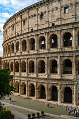 Obraz premium Colosseum view, Rome, Italy.
