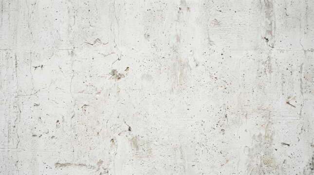 Close-up of Weathered Concrete Wall with Cracks and Texture