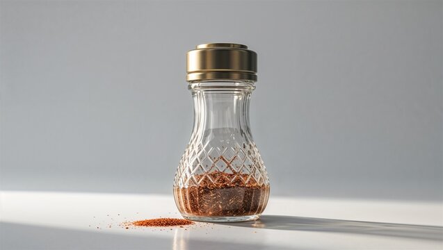 glass seasoning dish trio in a clean isolated environment