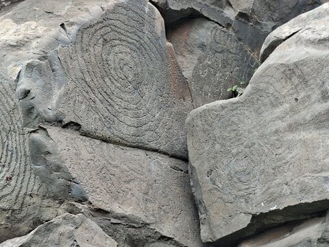 PETROGLIFOS EN LA ISLA DE LA PALMA